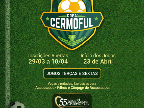Cermoful abre inscrições para Copa de Futebol Suíço