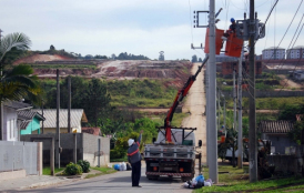 Rede do bairro Vila Ricca pronta para atender a demanda