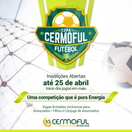 Abertas as inscrições para a Copa Cermoful de Futebol Suíço