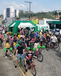 Integração marca Passeio Ciclístico de aniversário da Cermoful